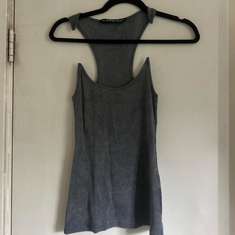 Y/Project Y Project Invisible Strap Tank Top